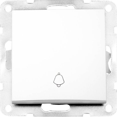 Pulsador campana empotrable Iota Blanco GSC 103500006 (1/2)