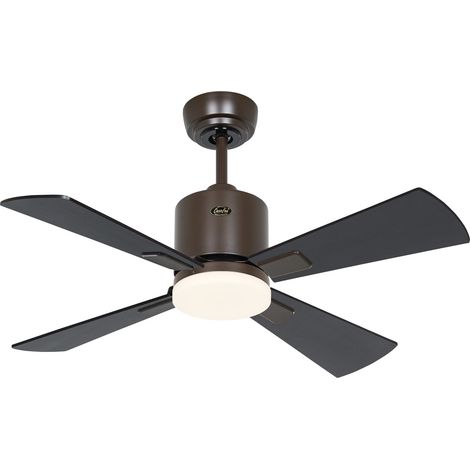 Ventilateur de plafond ECO NEO III 92, Laiton antique - Érable/Hêtre, Wi-Fi avec éclairage (1/2)