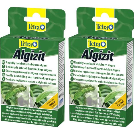 Agent anti-algues en algues en comprimés Tetra Agizit 10 comprimés (Lot de 2)