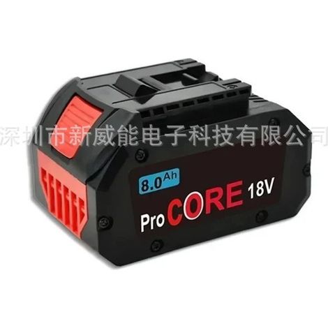 A brand new replacement for Bosch 18V 8.0Ah -21700 40T lithium batteries BAT609 and BAT609G.