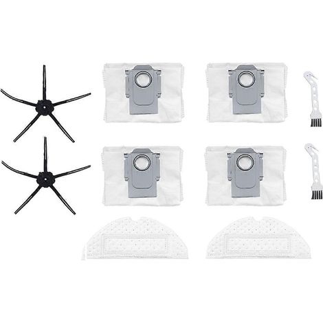 Pour S7MaxV Ultra G10S Pro aspirateur robot sac à poussière brosse latérale chiffon accessoires de rechange brosse (1/5)