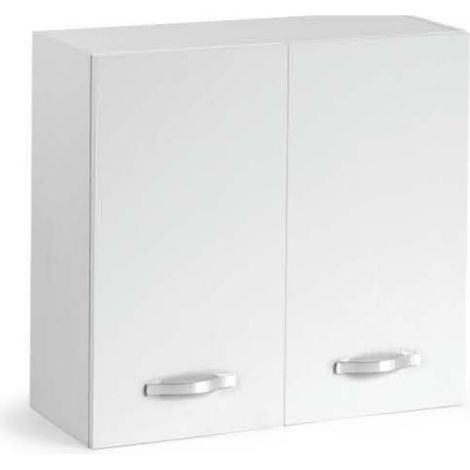 Küchenmöbel 2-türig an der Wand 80X30X72H WEISS