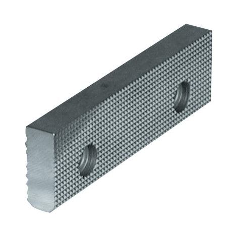 Mascella normale Röhm finemente zigrinata SGNf, larghezza mascella 70, un lato finemente zigrinato - 165167