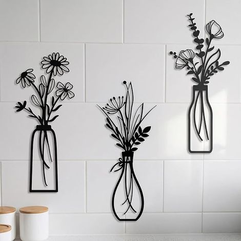 Vase Shape Living Room Wall Decoration (1/5)