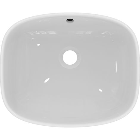 Ideal Standard i.life B lavabo bol, sin agujero para grifo, con (1/2)