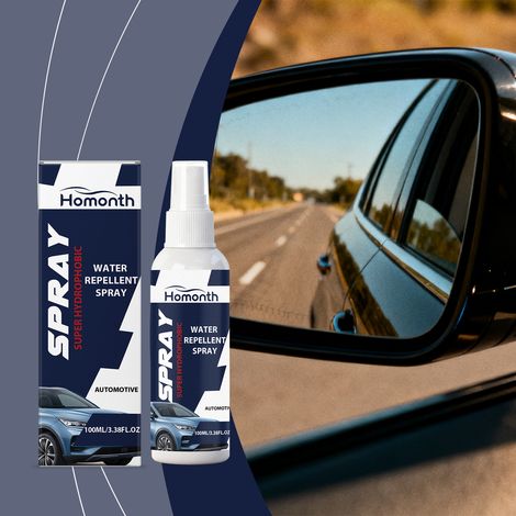 Wasserfestes und schonendes Reinigungsspray für Glas, verhindert Beschlagen und schützt vor Wasser und Nebel. Praktisches Reinigungsspray für den täglichen Gebrauch – 100 ml -- DTEKGAZ (1/5)