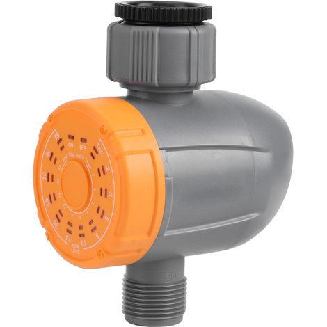 Elektronische Gartenbewässerungsuhr mit UK-Stecker und G3/4-Gewinde (1/5)