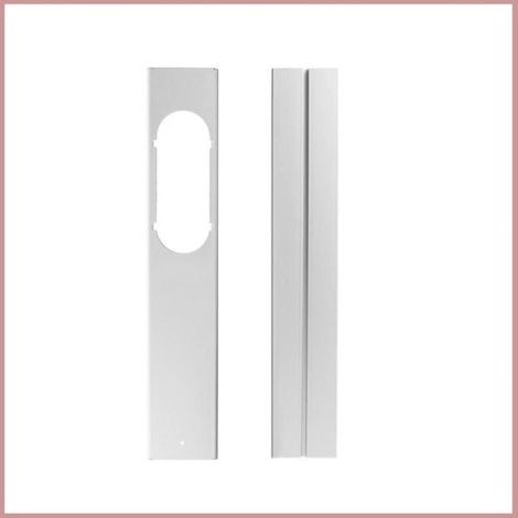 sjlerst Plaque d'étanchéité ajustable pour fenêtre universelle pour climatiseur mobile (1/4)