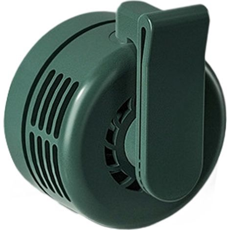 Mini ventilateur portable silencieux sans pales avec pince, petit ventilateur rafraîchissant à pince, 3 vitesses réglables, idéal pour les voyages en extérieur-AquaForge