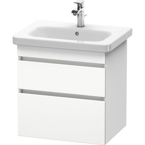 Meuble sous-vasque DURASTYLE 448x580x610mm blanc mat