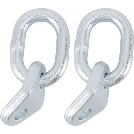 Ensemble de supports de levage de moteur, boulon de levage en acier inoxydable d'une capacité de 5500 lb pour niveleurs de charge et levage (1/4)