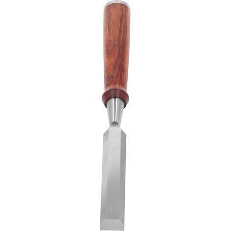 Flacher Holzmeißel aus CrV-Legierungsstahl mit Holzgriff zum Schnitzen, Nuten, Aushöhlen und Schneiden von Holz (1/5)