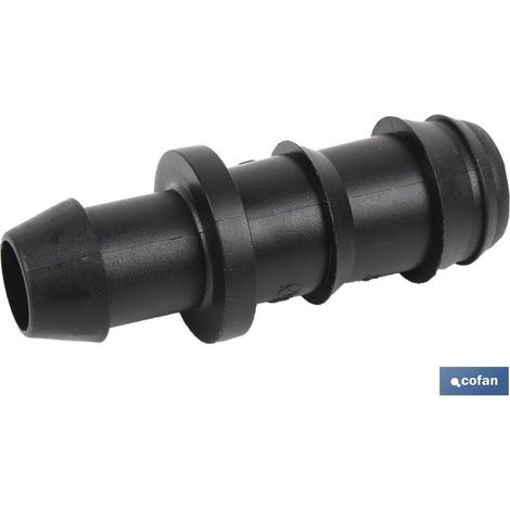 Conexión de riego ctr pe Ø16mm resistente para mangueras y tubos de goteo