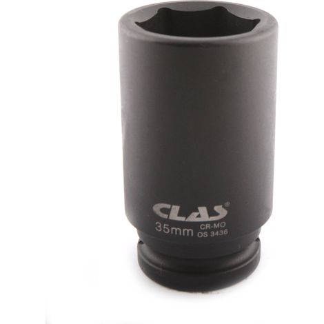 Douille choc 6 pans longue 35mm 3/4" Cr-Mo - OS 3436 - CLAS Equipements