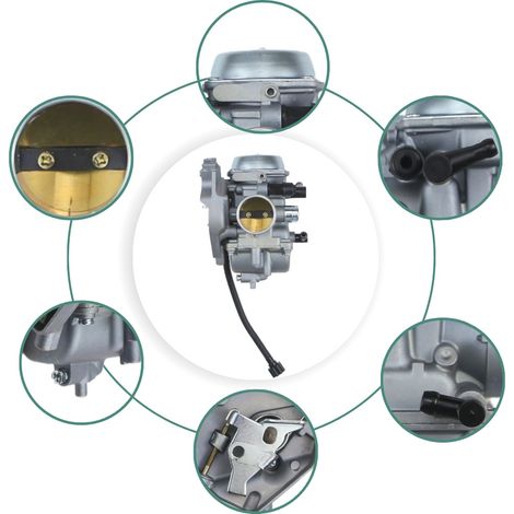 The carburetor is compatible with the Kawasaki Prairie 360 KVF360 2003-2007 15003-1686--DTEKGAZ