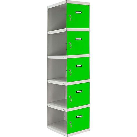 Simonrack Simonlocker armadietto metallico grigio e verde
