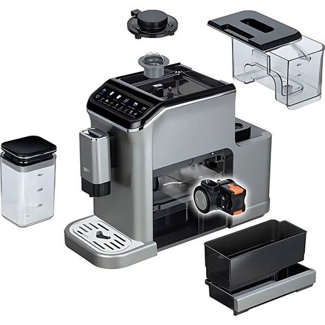 MPM MKW-11M máquina de café superautomática plateada 20 bares (1/3)