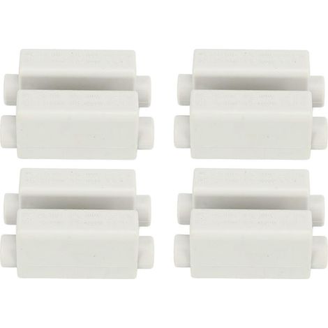 4pcs ZK 1116 Connecteur Fils 1000V 100A 2.5-16mm², Borne de Jonction Haute Puissance 2 Entrées 2 Sorties, Régulateur de Câble pour Installation Électrique (1/5)