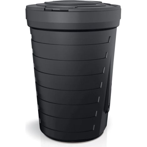 Depósito para agua de lluvia RAINCAN 210L., dimensiones (mm) 648x648x928, color Negro (1/5)