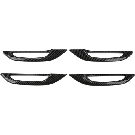 4-teiliger Türgriffschutz, frostsicher, Carbonfaser-Optik, kompatibel mit Tesla Model 3 Y (1/5)