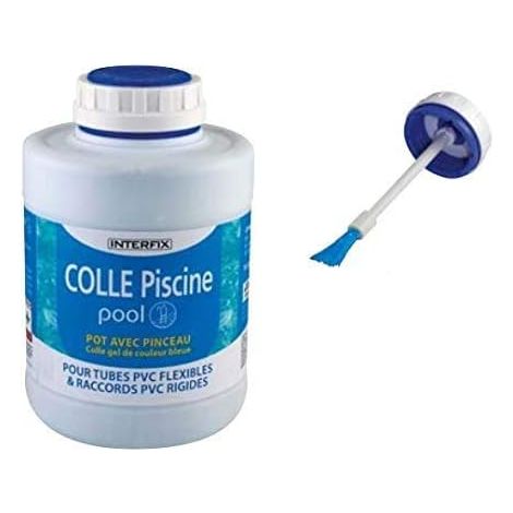 INTERPLAST Colle PVC Gel Bleu interfix pour PVC Souple - 250 ML