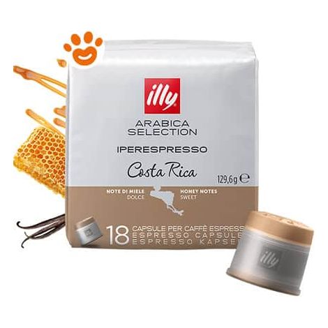 Illy Caffè Capsule
Iperespresso - Costa Rica - Confezione 18 Capsule -