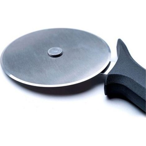 Rouleau À Pizza - Acier Inoxydable - Pour Four À Pizza Extérieur - 11,3 x 2 x 24 cm - 1 Pièce (1/2)