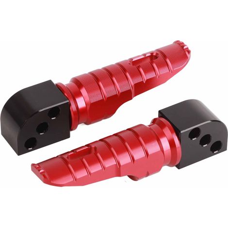 Paire de repose-pieds arrière en alliage d'aluminium, pédales modifiées compatibles avec Ninja 250, Z800, Z650, Z900 et Z1000SX (1/5)