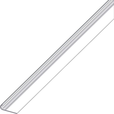 Alfer PROFILO PER BORDI UNGHIETTA ALLUMINIO Argento Cromato mm. 18x5,8x1 mt. 1 5.00 pz
