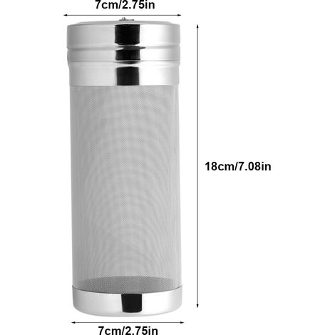 Filtre à bière miniature en acier inoxydable 300 Mini pour brassage maison, houblon à sec pour café maison (1/5)