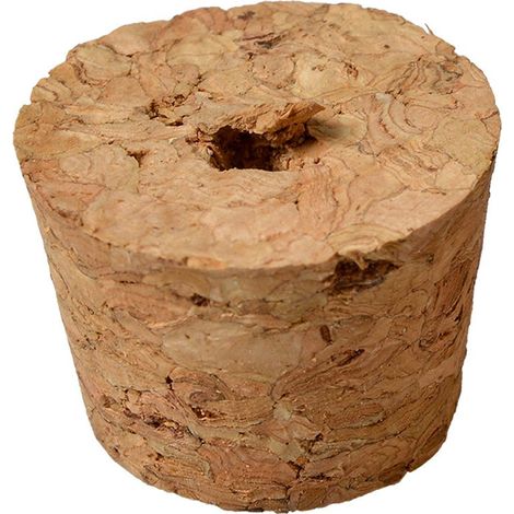 Bouchon en Liège de Stockage pour Fermeture de Pots et Récipients Marron Ø 2 cm - PANGIVO (1/2)