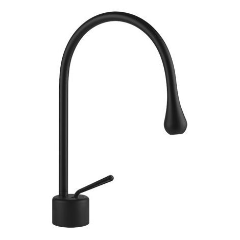 Gessi Goccia mitigeur monocommande de lavabo avec bec à rayon de