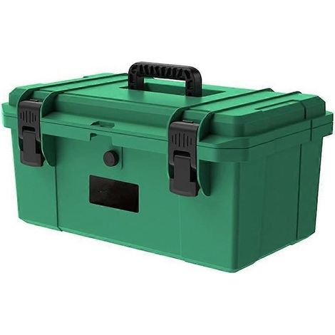 Boîte à outils portable en plastique BAOLIAN, étanche, professionnelle, pour électricien, protection antichoc. (1/5)