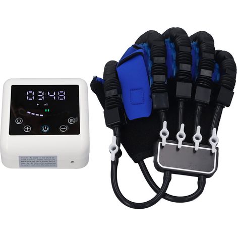 Gant de récupération pour la main droite, rechargeable, appareil de rééducation fonctionnelle, 9 niveaux de résistance, taille XL (1/5)