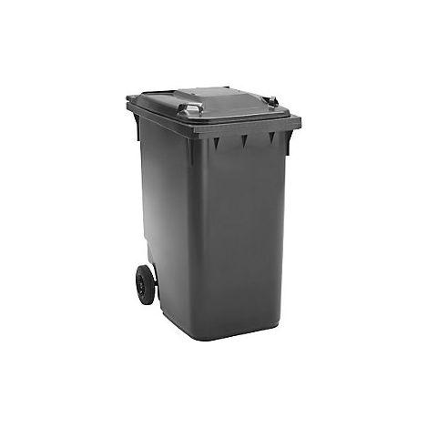 Mülltonne aus Kunststoff DIN EN 840  Volumen 360 l  BxHxT 665 x