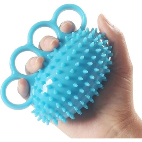 Balle de Préhension Pour les Doigts, Renforcement de la Main, Balle D'exercice à Quatre Doigts et Exercices de la Main Pour la Force, Balle Thérapeutique Pour Crampes et Récupération (1/4)
