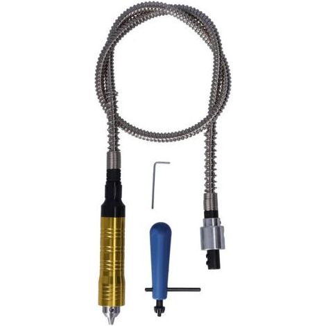Câble d'extension d'arbre flexible pour rectifieuse, poignée de mandrin, adaptateur de polisseuse électrique, accessoires (1/4)