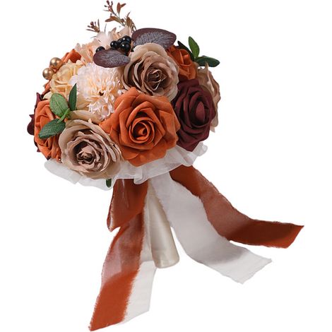 Ramos de novia de flores artificiales, ramos de novia para