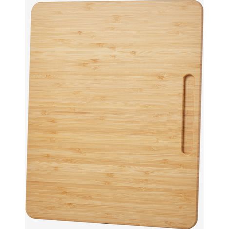 Mophorn Deslizador para Electrodomésticos 267 x 330 x 21 mm, Bandeja de Madera con Ruedas de Goma y Asa Hueca, Ideal para Cafeteras y Encimeras de Cocina, Acabado en Color Madera (1/5)