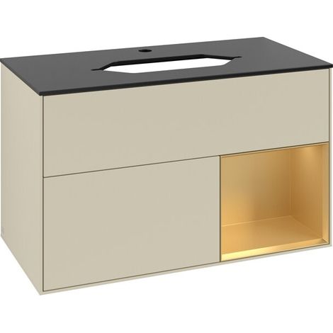 Villeroy & Boch F252HFHJ Meuble sous-lavabo Finion F25 (1/2)