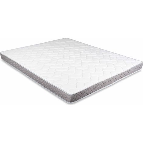 EVERGREENWEB - Materasso per Divano Letto Singolo 100x190 cm, Materasso Ortopedico in Waterfoam Alto 12 cm ergonomico per prontoletto con Rivestimento Anallergico Bianco - DAYBED (1/5)