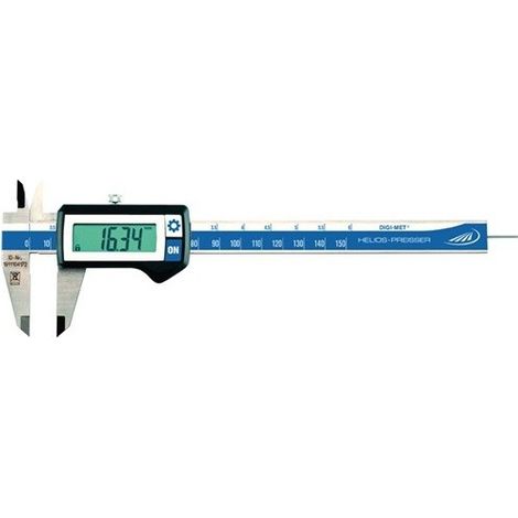 HELIOS PREISSER Calibrador DIGI-MET 150mm dig.eck 1320417