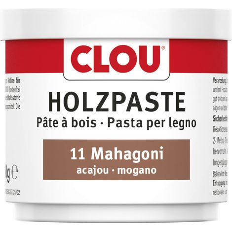 Clou Holzpaste 150 g mahagoni Schutzwachs