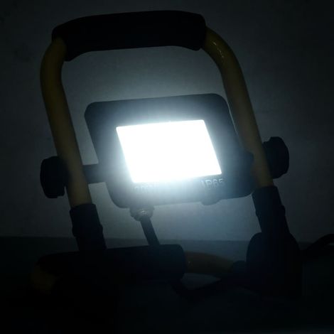 Projecteur à LED avec poignée 20 W Blanc froid (1/5)