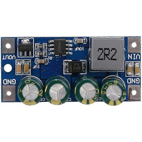 Module élévateur DC-DC 60W, convertisseur boost 3.7V-18V vers sortie 5V 6V 9V 12V 15V 19.5V, régulateur de tension réglable, alimentation 5V pour projets électroniques. (1/2)