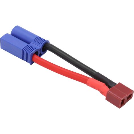 Connecteur T EC5 Femelle-Mâle avec Fusible Anti-Court-Circuit, Câble 12AWG pour Modélisme Auto et Aéronef RC (1/5)