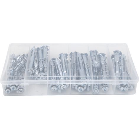 Kit de 42 vis à expansion M4M6 pour plaques de plâtre, accessoire d'outillage à main pour l'industrie (1/5)