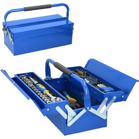 Boîte à outils complète avec outils 64 pièces (1/5)