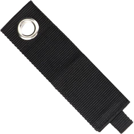 Lot de 12 sangles de rangement en nylon robustes pour rallonges de cables, organisateur de rallonges de cables, cordon réglable et robuste pour ranger les tuyaux, les cordes et les cables (1/5)