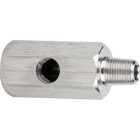 Adaptateur en T pour capteur de pression d'huile BSPT 1/8 pouce, manomètre de pression de conduite d'admission turbo